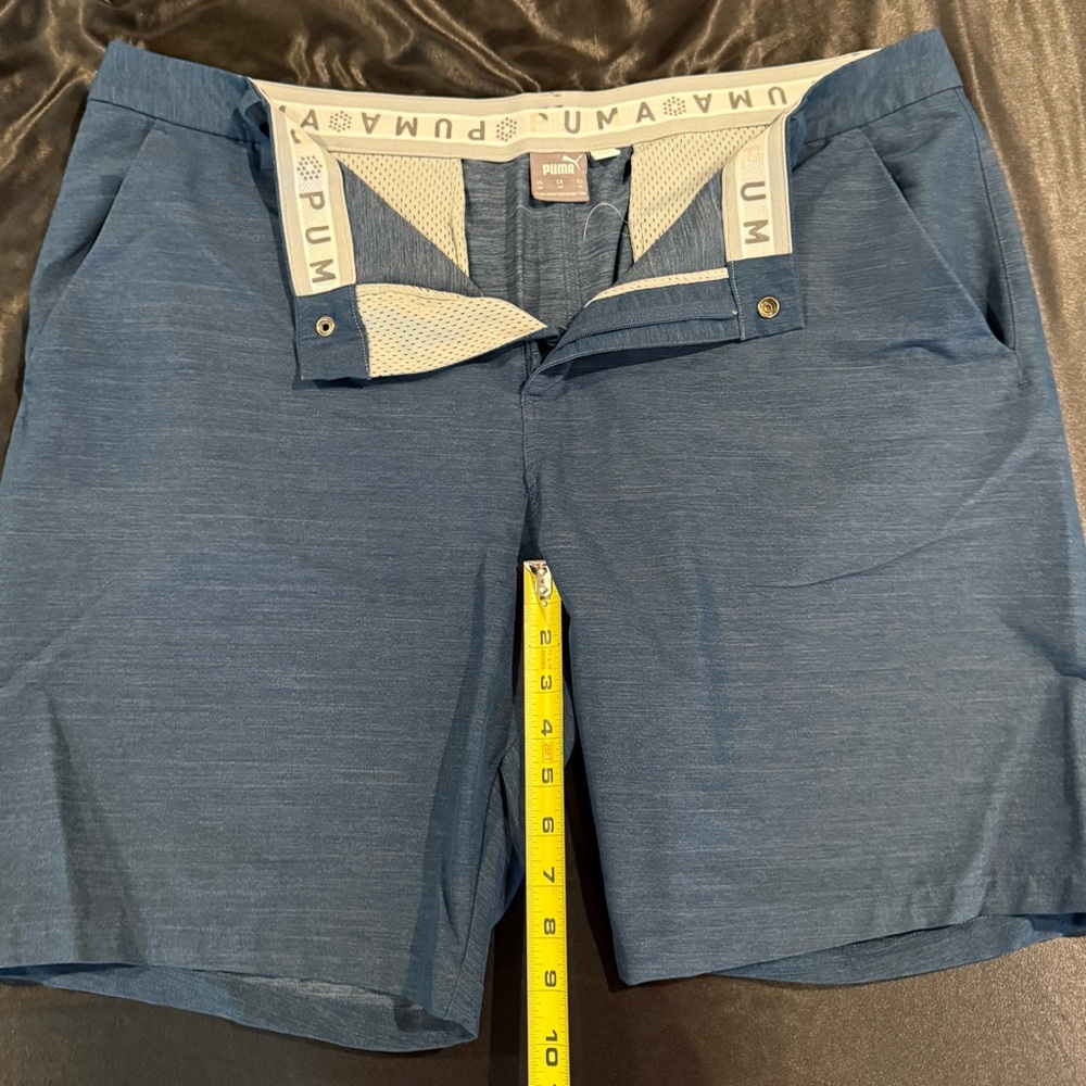 PUMA Men's Athletic Navy Shorts